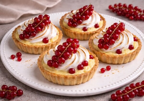 Rezept für Johannisbeer-Tartelettes