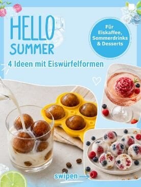 Hello Summer - 4 Ideen mit Eiswürfelformen