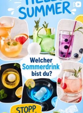 Hello Summer - welcher Sommerdrink bist du?