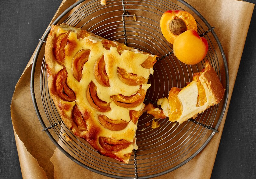 Aprikosen-Schmand Kuchen