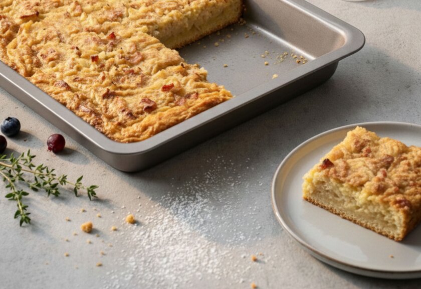 Zwiebelkuchen vom Blech