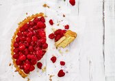Himbeer-Obstkuchen