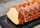 Almond Cake with white Chocolate