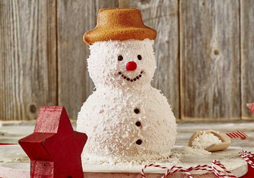 Coconut snowman