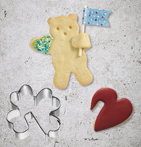 BekkiB Teddy-Ausstecher Aus Edelstahl – Ca. 6 X 5 Cm, Spülmaschinengeeignet Für Plätzchen & Deko