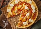 Pumpkin and Goat´s Cheese Quiche