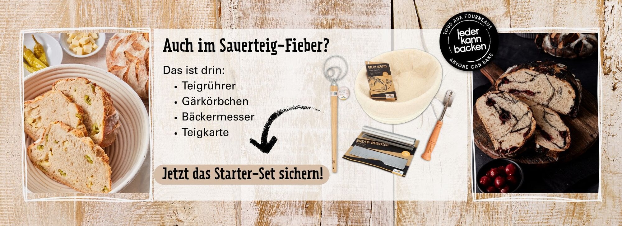 Sauerteig Starter Back-Set
