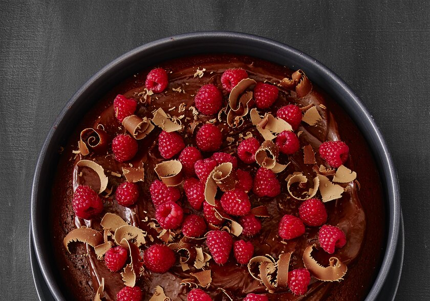 Schoko-Himbeer-Torte