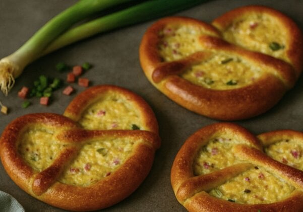 Flammkuchen Brezeln - Rezept von Birkmann