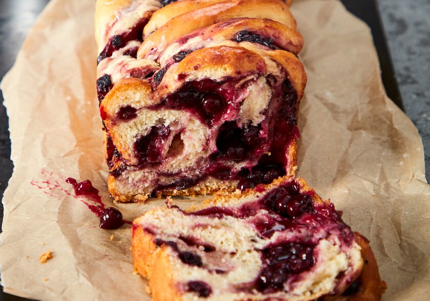 Blaubeer Babka