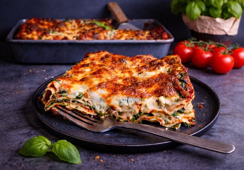 Spinatlasagne