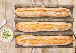 Rezept für Weizenbaguette