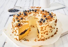 Rezept für Frankfurter Kranz mit Blaubeeren