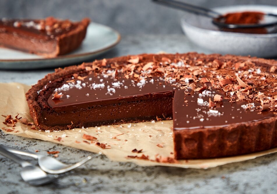 Rezept für die Double Chocolate Tarte