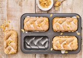 Plaited brioche rolls