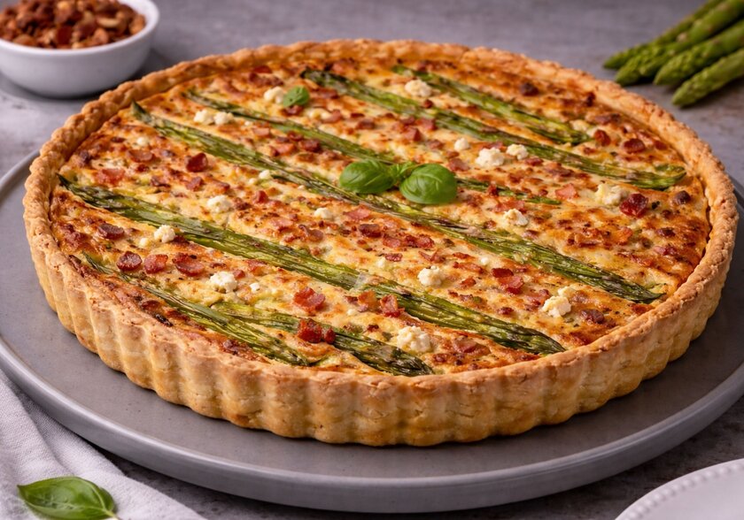 Spargelquiche