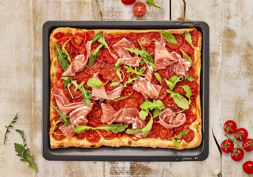 Rezept für Pizza Rucola