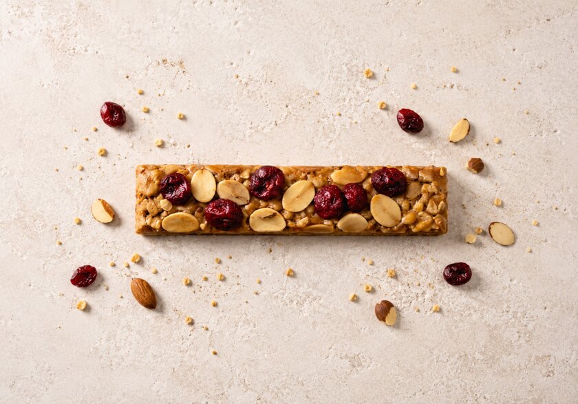 Mandel-Cranberry Müsliriegel