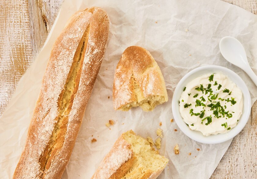 Knuspriges Weizenbaguette