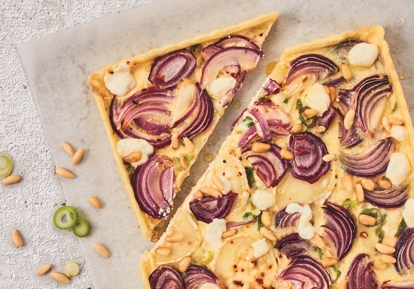 Zwiebel-Quiche