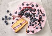 Blueberry-Cream Cake