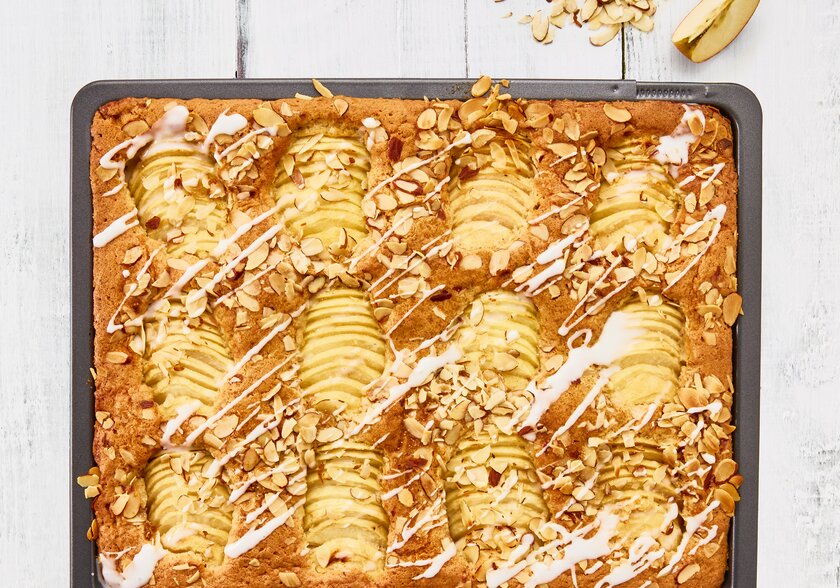 Apfelkuchen vom Blech