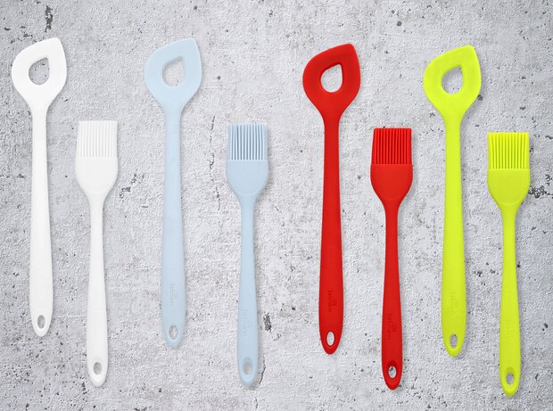 Colour Kitchen Rührlöffel und Backpinsel