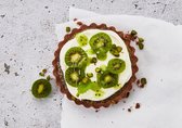 Mini-Mohntartes mit Kiwis