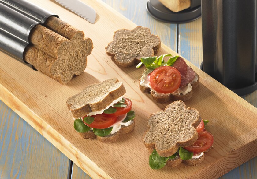 Rye party breads