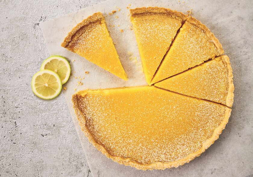 Sommerliche Zitronen-Tarte
