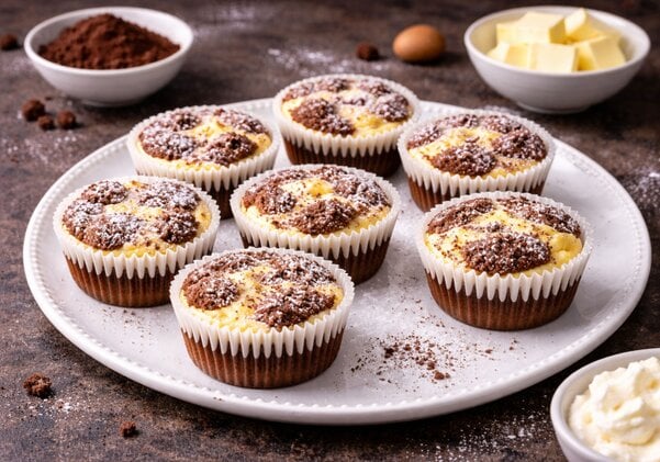 Zupfkuchen-Muffins - Rezept von Birkmann