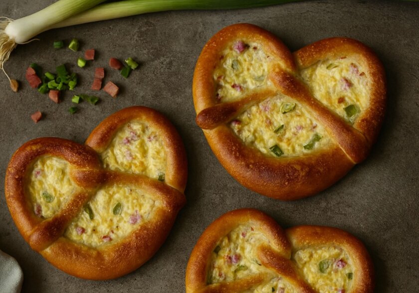 Flammkuchen Brezeln