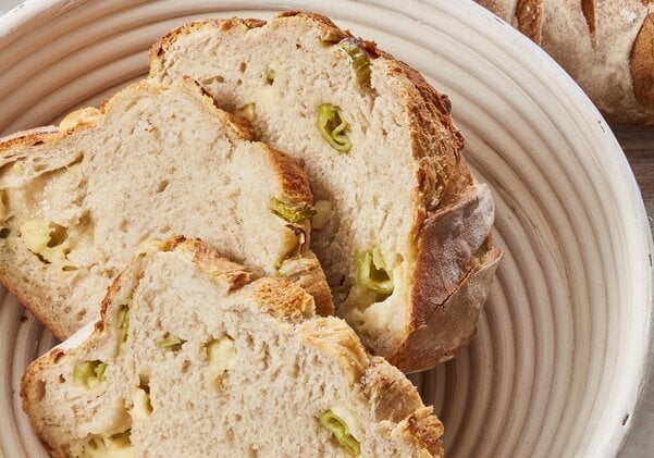 Käse-Peperoni-Brot - Rezept von Birkmann