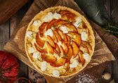 Pumpkin and Goat´s Cheese Quiche