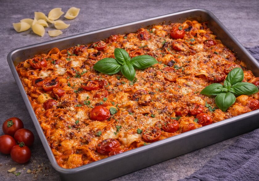 One Pot Tomate Pasta