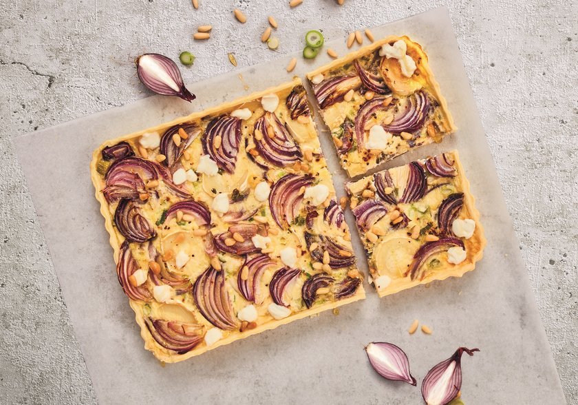 Zwiebel-Quiche