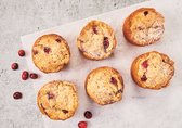Jumbo Cranberry Muffins