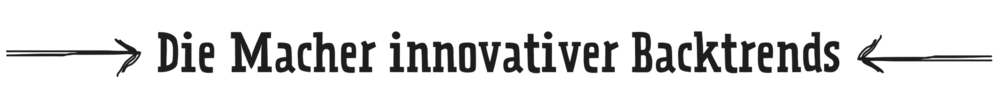 Logo die Macher innovativer Backtrends