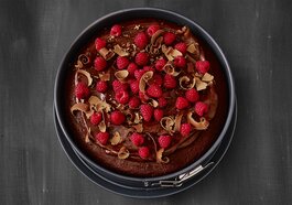 Rezept für Schoko-Himbeer-Torte