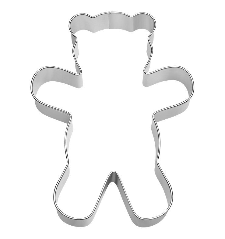 Ausstechform für Kekse in Teddyform