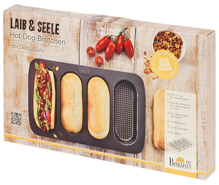 2er Set Hot Dog Brötchen Bohrer – Für Perfekte  Produktbild-Vorschau 2