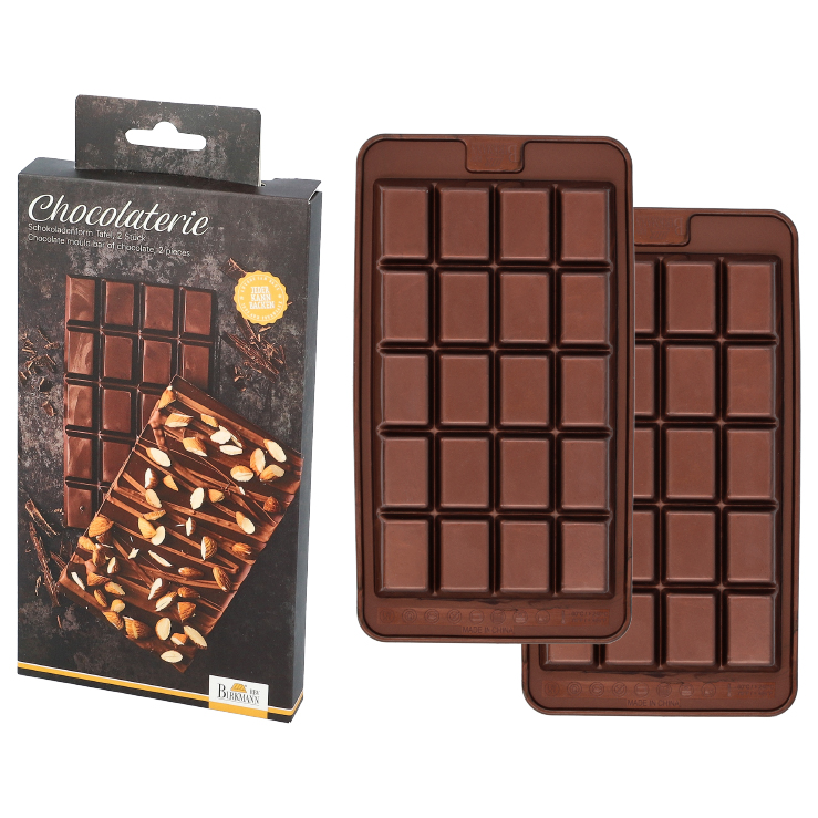 SCHOKOLADENFORM TAFEL 2-TLG. CHOCOLATERIE