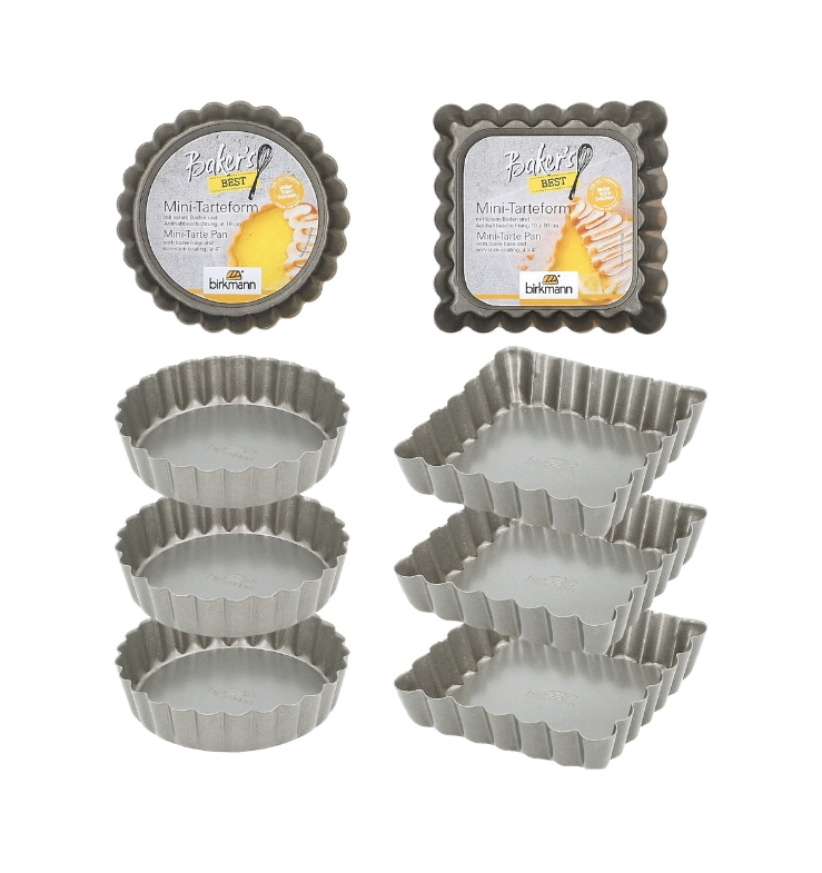 Mini-Tarteformen-Set | 8-teilig