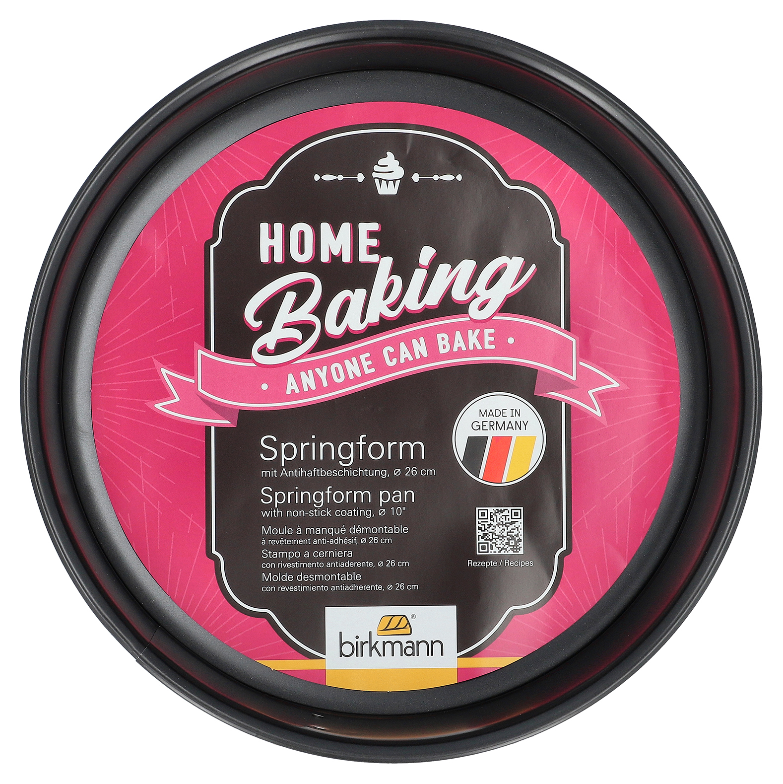 Springform Pan Ø 26 cm Home Baking Birkmann