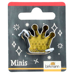 Birkmann - Mini-Ausstechform-Krone-2-6-cm - 152663