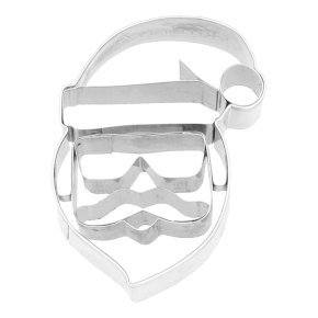 Birkmann - Ausstechform-Cool-Santa-6-5-cm - 188976 Birkmann - Ausstechform-Cool-Santa-6-5-cm - 188976
