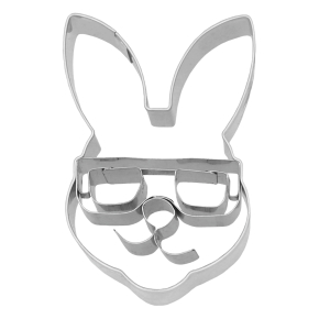 Birkmann - Ausstechform-Hasenkopf-mit-Brille-6-5 - 189188 Birkmann - Ausstechform-Hasenkopf-mit-Brille-6-5 - 189188