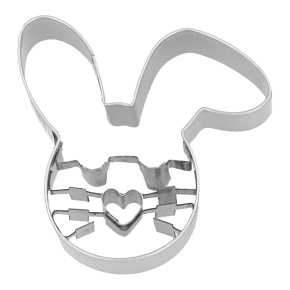 Birkmann - Ausstechform-Hase-mit-Herznase-5-cm - 189195 Birkmann - Ausstechform-Hase-mit-Herznase-5-cm - 189195