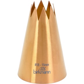 Birkmann - Sterntuelle-Nr.-18-15-mm-kupferfarben - 409118