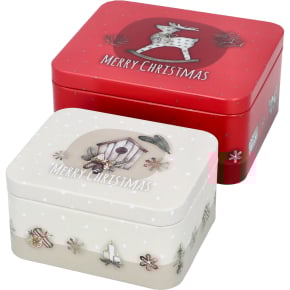 Birkmann - Gebaeckdosen-Set-Merry-Christmas-Klein - 433502
